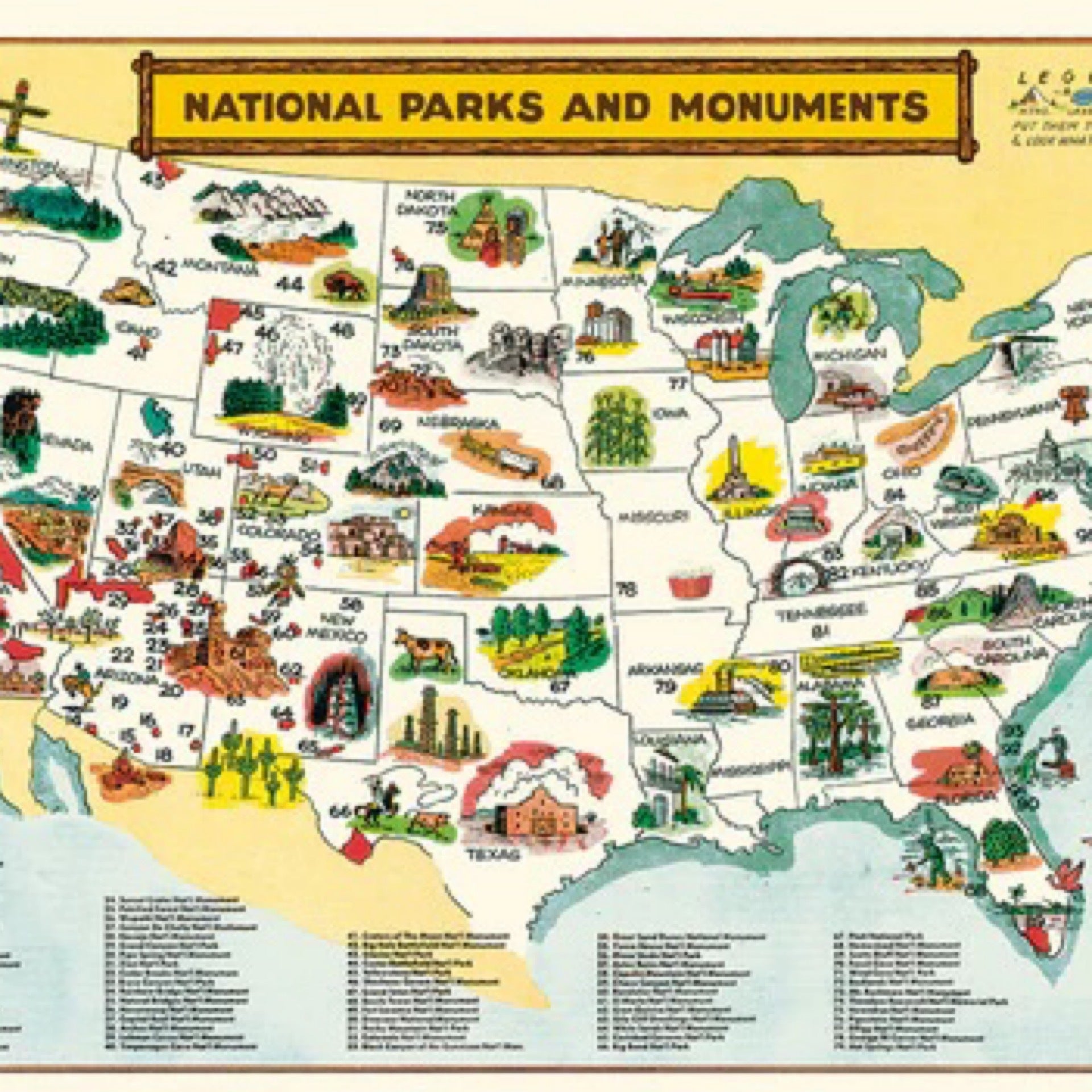 Cavallini Paper National Parks And Monuments Chet Miller Cavallini Paper National Parks And Monuments Chet Miller